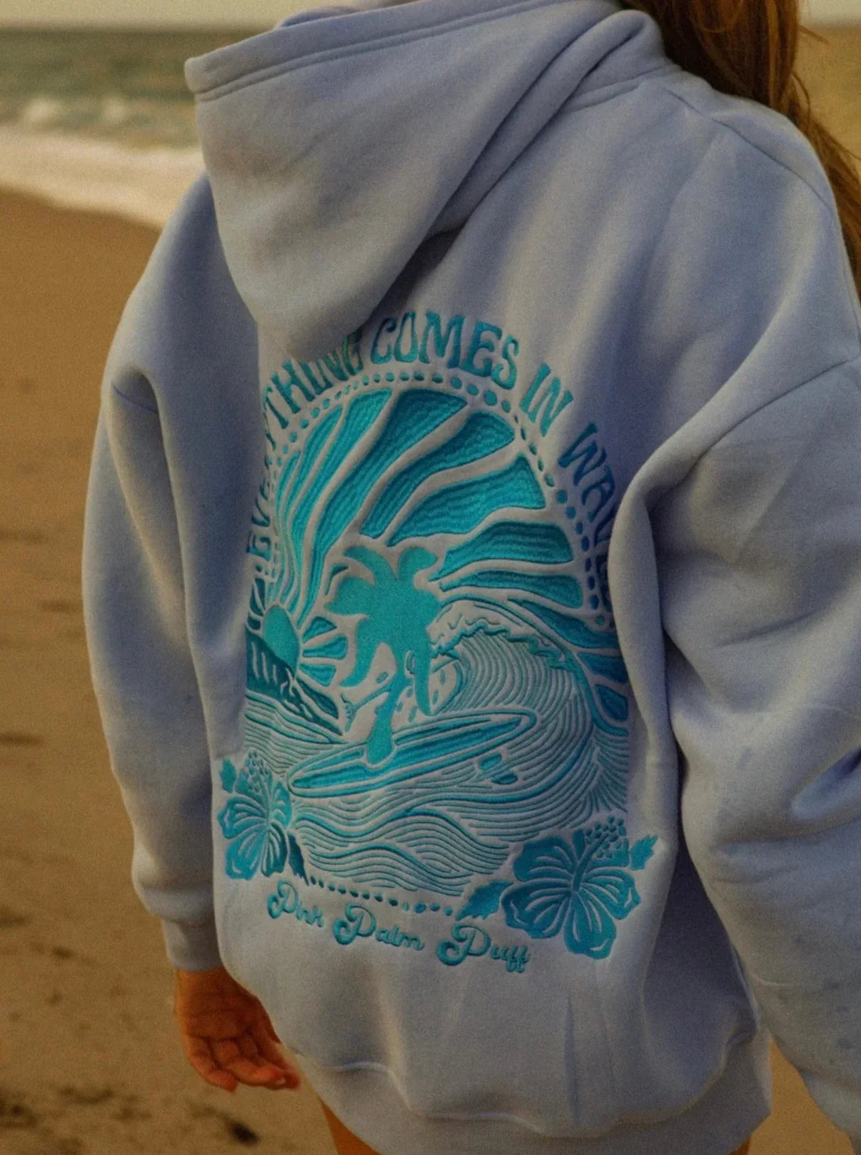 Sunsets Waves Hoodie