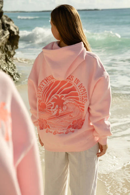 Sunsets Waves Hoodie